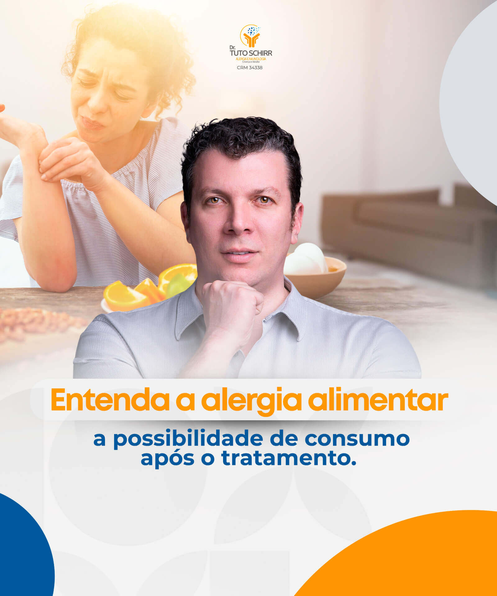 Entenda a alergia alimentar